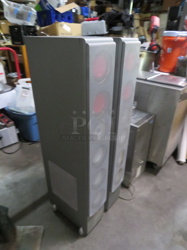 SDAT Digital HI FI Tower Speaker. Model# SB-E850. 9X16X45. 2XBID - Image 2 of 3