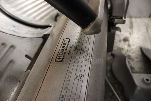 Hobart Model 1712 Stainless Steel Commercial Countertop Automatic Meat Slicer. 115 Volts, 1 Phase. 26x21x26. Tested and Working! - Image 8 of 8