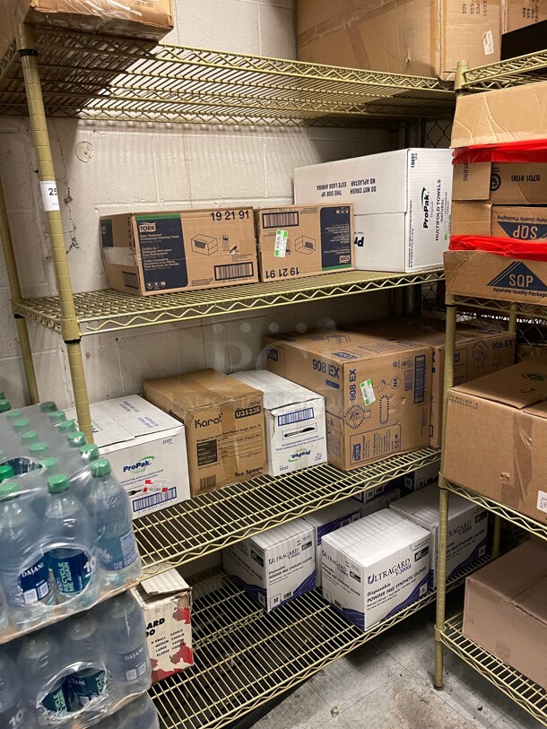 Clean! Stainless Steel Commercial Wire Shelf NSF Great For Food Storage Gold Color  - Image 3 of 5