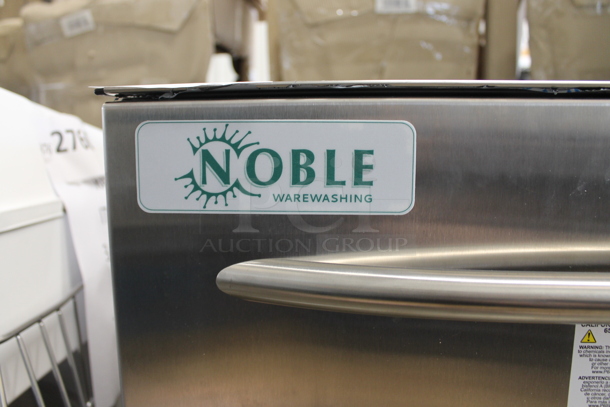 LIKE NEW! 2022 Noble Warewashing Wareforce UL-30 Energy Efficient Stainless Steel Commercial High Temperature Hi Temp Undercounter Dishwasher. 115 Volts, 1 Phase. Unit Has Only Been Used a Few Times! Tested and Working! - Image 2 of 8