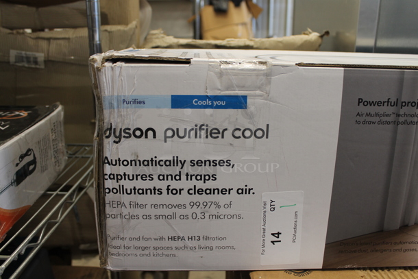 LIKE NEW! Dyson Purifier Cool TP07 369803-01 White / Silver Purifying Fan. 120 Volts, 1 Phase. Unit Has Only Been Used a Few Times! Tested and Working! - Image 2 of 12