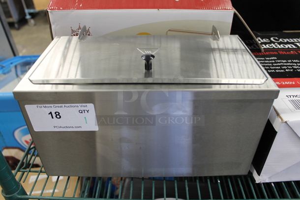 Carnival King 381CDPW2 Stainless Steel Commercial Countertop Cone Dip Warmer. 120 Volts, 1 Phase.  - Image 1 of 7