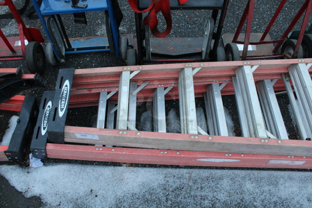 2 Werner Orange 10' Ladders. 2 Times Your Bid! - Image 2 of 6