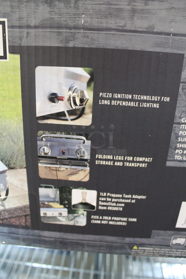 BRAND NEW IN BOX! Members Mark Stainless Steel Propane Gas Powered Portable Grill. - Image 7 of 7