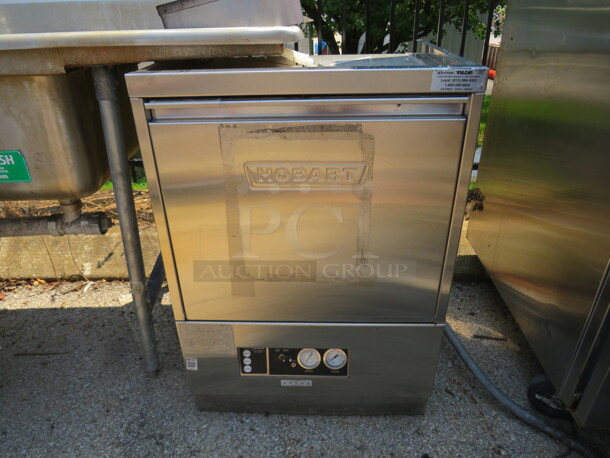 One Hobart Under Counter Stainless Steel  Dishwasher. Model# SR24C. 120 Volt. 24X20X35 - Image 2 of 2