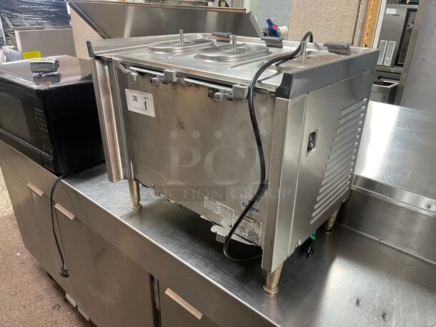 Working! Crathco CS-3L-16 Refrigerated Commercial Drink Dispenser w/ (3) 4 3/4 gal Bowls, Pre Mix, 120v - Image 7 of 10