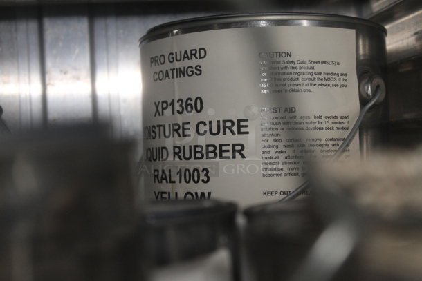 Metal Commercial Portable Enclosed Pan Rack w/ Contents Including Metal Baking Pans and Metal Tins on Commercial Casters. - Image 7 of 7