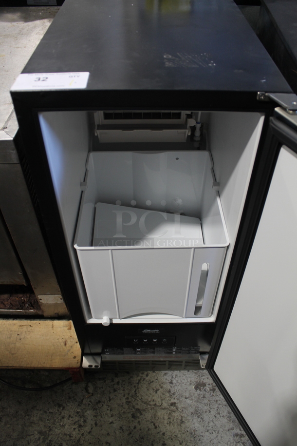 BRAND NEW SCRATCH AND DENT! Danby Silhouette DIM32D1BSSPR Commercial Stainless Steel Undercounter Self Contained Ice Maker. 115 Volts, 1 Phase. - Image 2 of 4