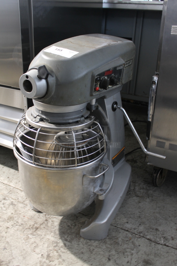 Hobart Legacy HL200 Metal Commercial Countertop 20 Quart Planetary Dough Mixer w/ Stainless Steel Mixing Bowl, Bowl Guard, Paddle and Whisk Attachments. 200-240 Volts, 1 Phase. Tested and Working! - Image 3 of 5