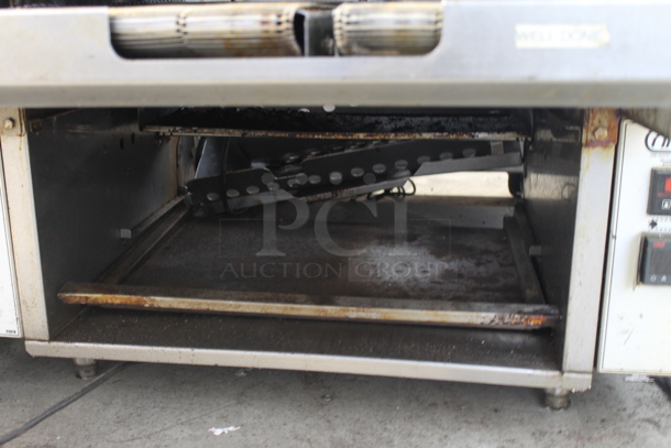 2018 Nieco JF63-2G Stainless Steel Commercial Countertop Natural Gas Powered BroilVection Conveyor Charbroiled Burger Grill. - Image 5 of 8