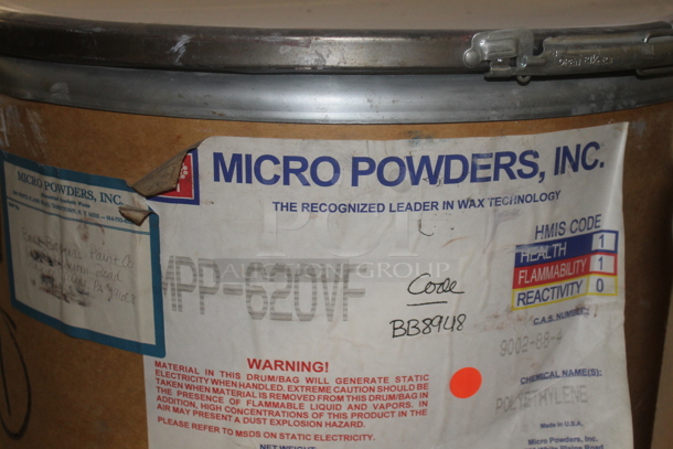 ALL ONE MONEY! PALLET LOT of Barrels; Micro Powders. BUYER MUST REMOVE. - Image 3 of 5