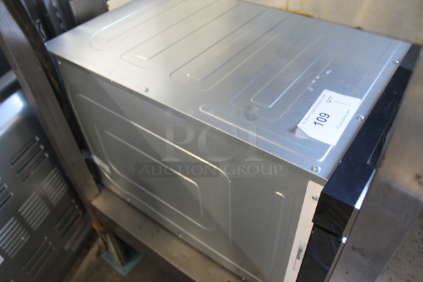 BRAND NEW SCRATCH AND DENT! 2022 KoolMore KM-MD-1SS Stainless Steel Commercial Microwave Oven Drawer. 120 Volts, 1 Phase.  - Image 2 of 7
