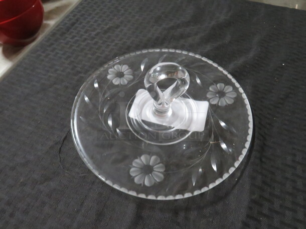 One 9X4 Glass Serving Dish. - Image 1 of 1