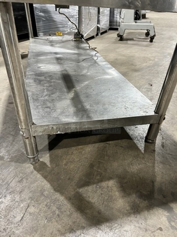 All Stainless Steel Electric Powered 5 Well Steam Table! With Underneath Shelf! On Legs!  - Image 6 of 8