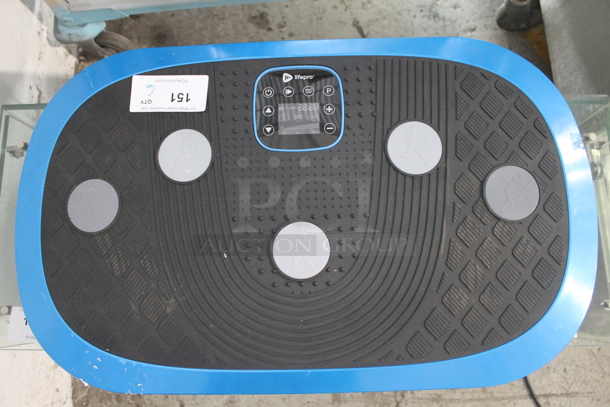 6 Lifepro LP-RMXPLS-BLU Metal 4D Vibration Plates. 110 Volts, 1 Phase. 6 Times Your Bid! - Image 3 of 7