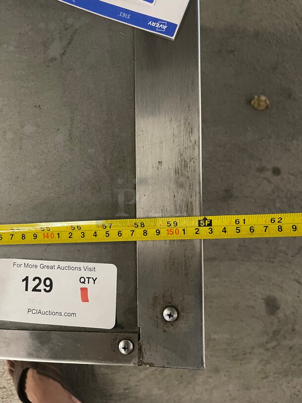 Clean! Randell® 42060A Commercial Refrigerated 60 Inch Wall Mount Display Case NSF 115 Volt Tested and Working! - Image 5 of 7