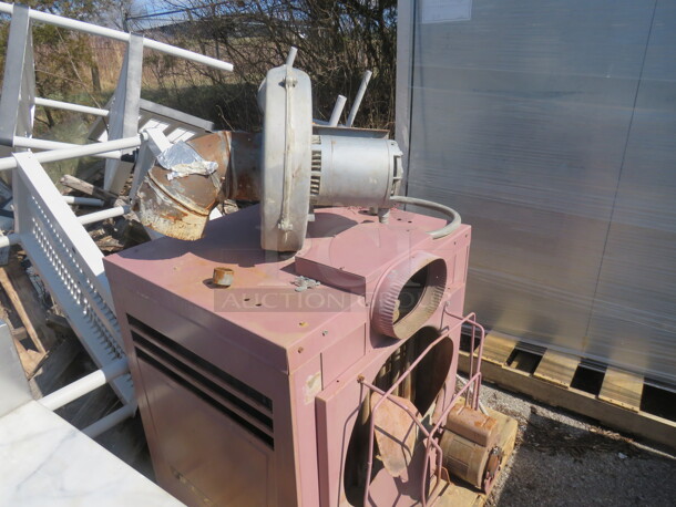 One Reznor Westinghouse Heater. 208-230 Volt. 3 Phase. 28X35X35 - Image 2 of 3