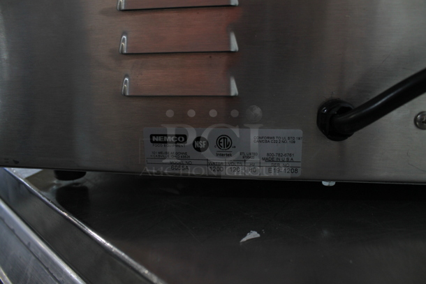 2019 Nemco 6055A Stainless Steel Commercial Countertop Food Warmer. 120 Volts, 1 Phase. Tested and Working! - Image 4 of 4