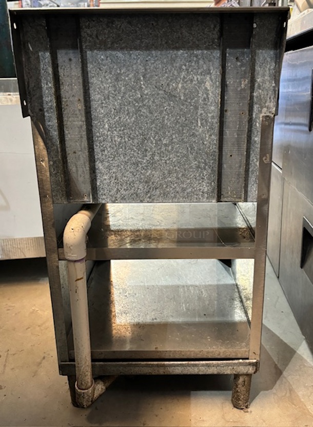 Krowne Stainless Table w/Drain - Image 3 of 3