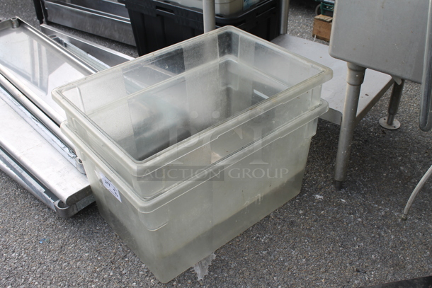 ALL ONE MONEY! Lot of 2 Poly Bins! - Image 2 of 2