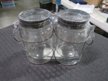 NEW Mason Jar Decor. 2XBID