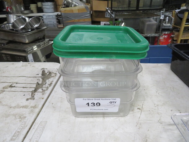 2 Quart Food Storage Container With Lid. 3XBID