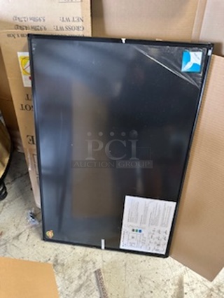 One NEW 36X24 Magnetic Blackboard.