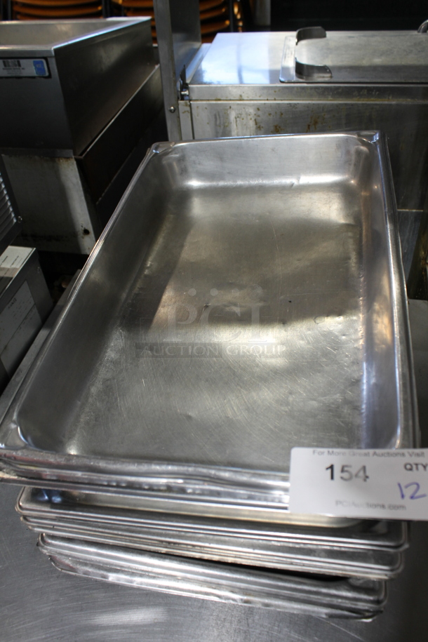 12 Stainless Steel Full Size Drop In Bins. 12 Times Your Bid! - Image 2 of 2