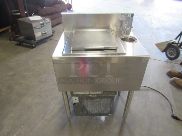 One Perlick Drop In Ice Cream Freezer. 115 Volt. 24X19X36. Working Not Cold. 