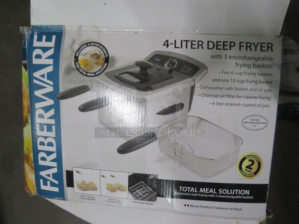 One Faberware 4 Liter Deep Fryer.