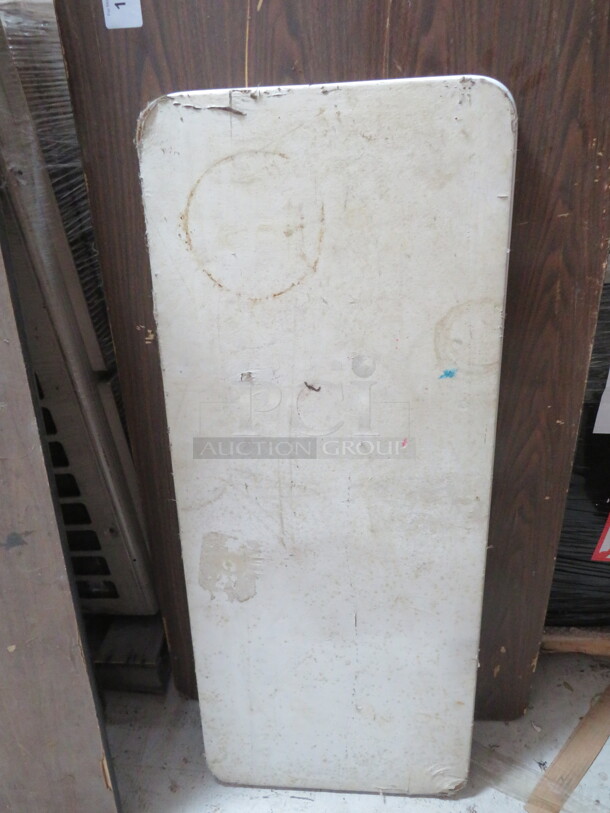 One Folding Table. 48X20X29 - Image 1 of 1