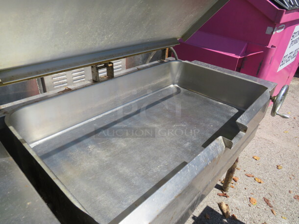 One Groen Tilt Skillet. Model# FPC-4. 208 Volt. 1/3 Phase. 58X37X36 - Image 2 of 2