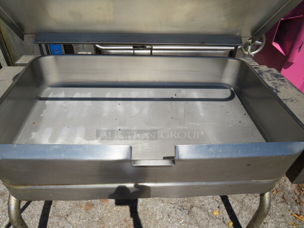 One Groen Tilt Skillet. Model# FPC-4. 208 Volt. 1/3 Phase. 58X37X36 - Image 3 of 3