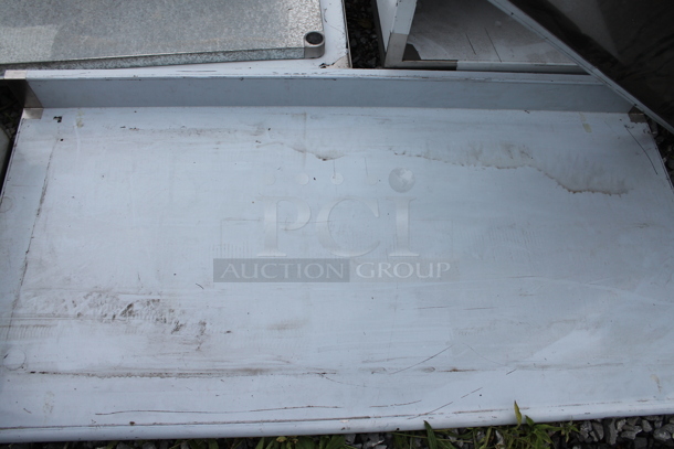 BRAND NEW SCRATCH AND DENT! Stainless Steel Tabletop and Under Shelf. Includes 60x30 - Image 4 of 4