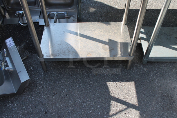 Regency Stainless Steel Table w/ Back Splash and Under Shelf. - Image 2 of 2