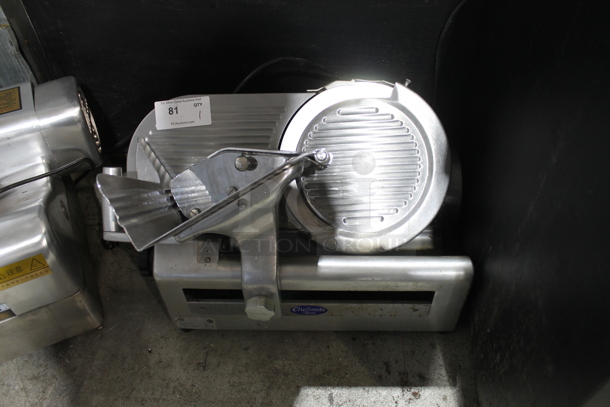 Globe Chefmate GC 512 Stainless Steel Commercial Countertop Automatic Meat Slicer. 115 Volts, 1 Phase. Cannot Test Due To Missing Power Cord - Image 1 of 5
