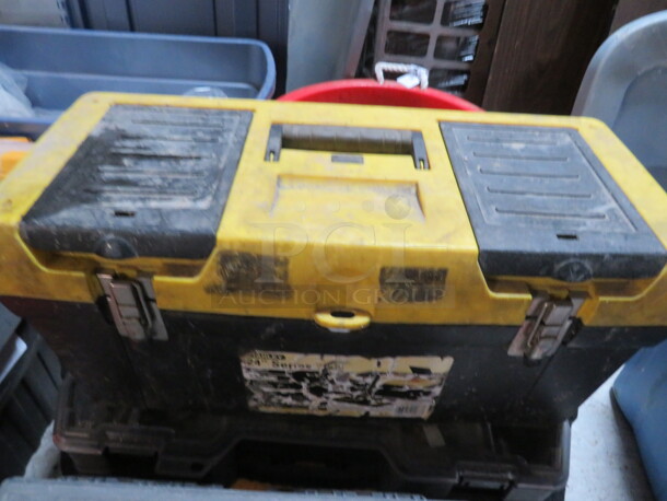 One Tool Box With Assorted Tools. - Image 1 of 3