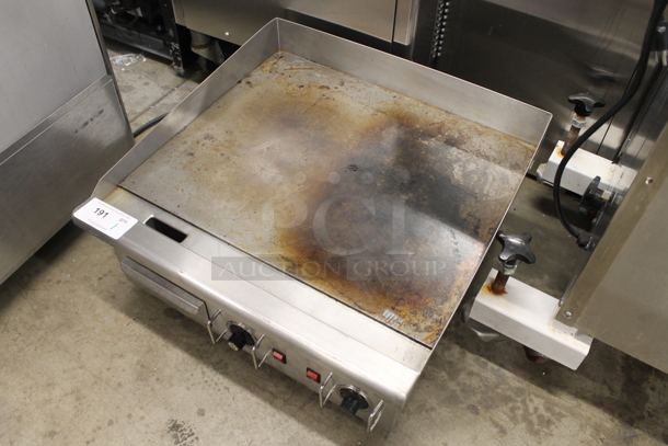 Stainless Steel Commercial Countertop Electric Powered Flat Top Griddle. 208-240 Volts, 1 Phase. - Image 3 of 7