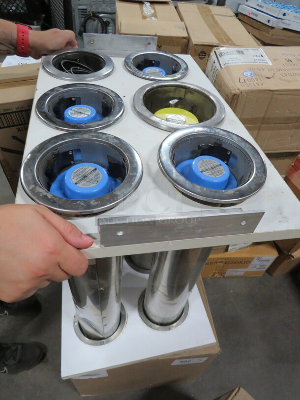 One 6 Hole Cup Dispenser. 24X15 - Image 1 of 2