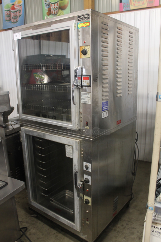 DeLuxe CR-2-3S Stainless Steel Commercial Bakery Oven Proofer on Commercial Casters. 120/208 Volts, 3 Phase.  - Image 3 of 8