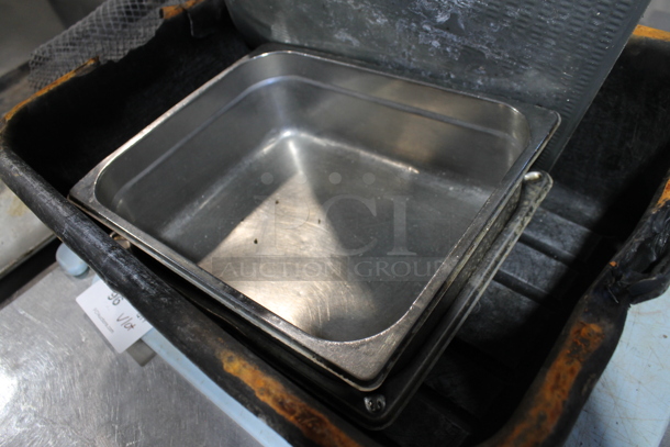 ALL ONE MONEY! Lot of Various Items Including Hornitos Bar Mat, Poly Bin and 2 Blue Cutting Boards - Image 4 of 4