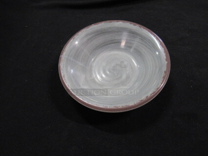 Carlisle 5 Inch Round Grey Swirl Bowl. 10XBID