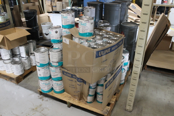 ALL ONE MONEY! PALLET LOT of Various Items Including Liquid Rubber. BUYER MUST REMOVE. - Image 3 of 4