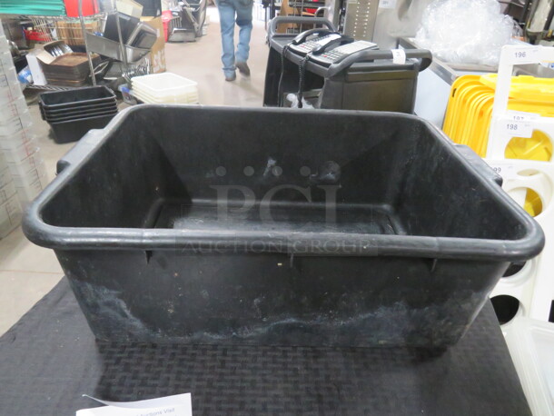 Black Bussing Tub. 3XBID