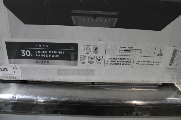 BRAND NEW IN BOX! Vissani 30BLC19PRT PRF0185846 Range Hood. 120 Volts, 1 Phase.  - Image 4 of 7