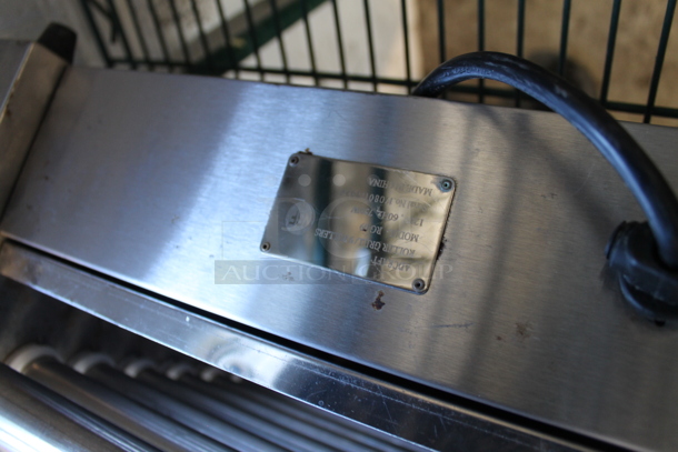 Adcraft RG-09 Stainless Steel Commercial Countertop Hot Dog Roller. 120 Volts, 1 Phase. Tested and Working! - Image 4 of 4