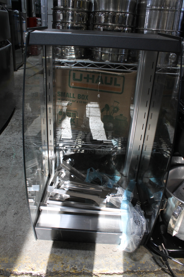 KoolMore DC-3CB Metal Commercial Countertop Display Case Dry Merchandiser. 110-120 Volts, 1 Phase.  - Image 2 of 3