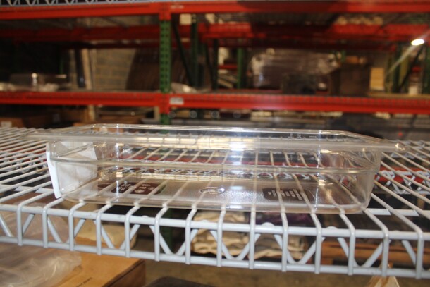NEW! 17 Cambro Plastic 1/3 x 2.5" Insert/Pans. 17X Your Bid!  - Image 1 of 1