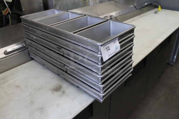 6 BRAND NEW SCRATCH AND DENT! Chicago Metallic 44245 Metal 4 Loaf Baking Pans. 6 Times Your Bid! - Image 5 of 6