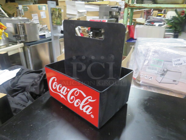 Table Top Poly Coca Cola Condiment Holders. 4XBID